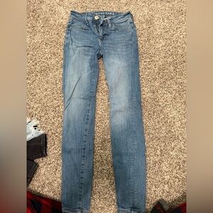 American Eagle Outfitters Blue Straight Leg Jeans